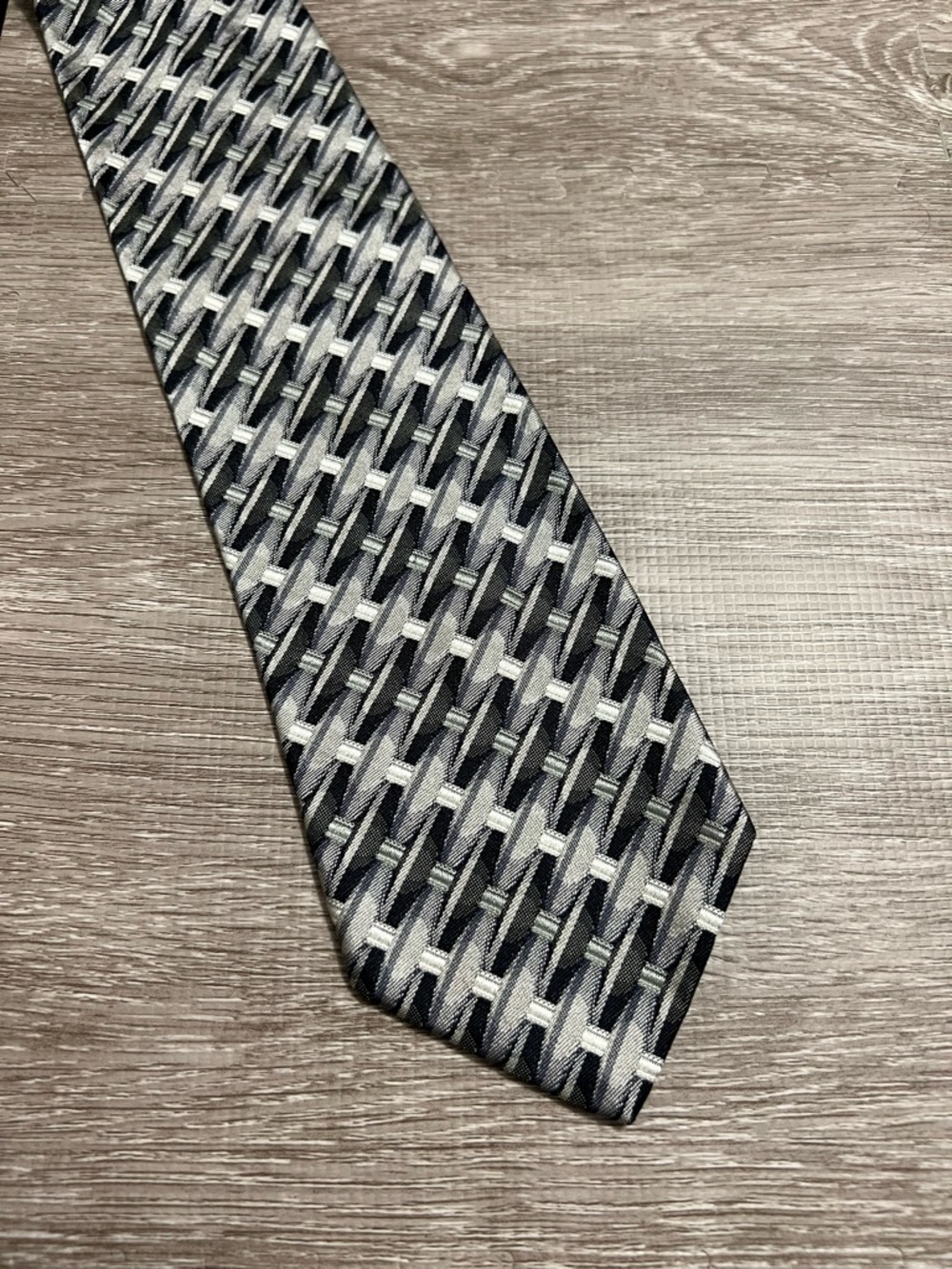 Missoni Cravatte Black and Grey Men's Neck Tie 100% silk